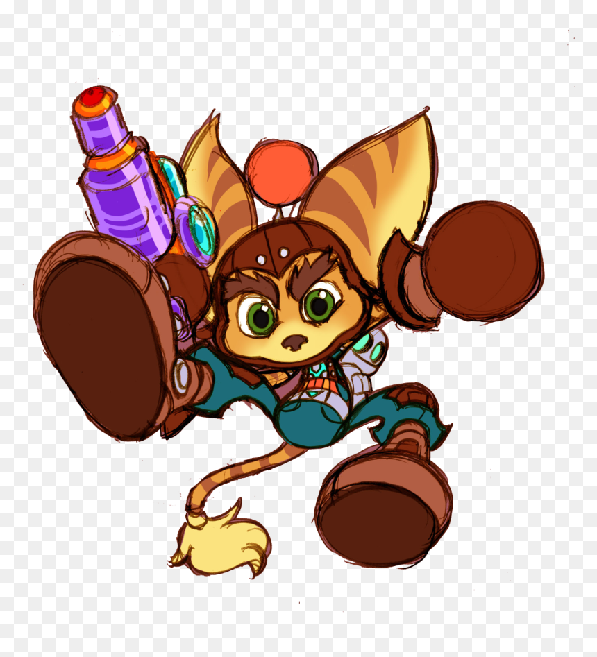 Ratchet And Clank Bomberman, HD Png Download - konami png