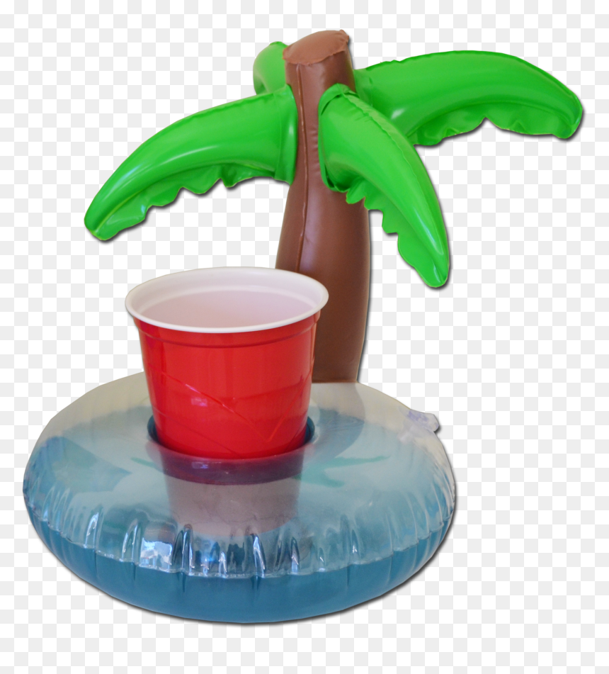 Palm Tree Drink Floats 3 Pack - Mini Palm Tree Drink Holder, HD Png Download - coqueiro png