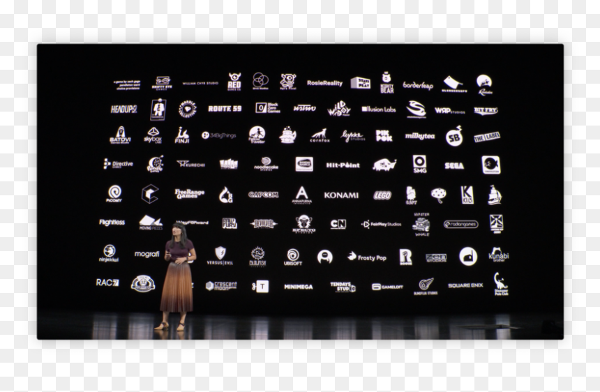 Apple Arcade Developer Count At September 2019 Event - Apple Arcade Games List, HD Png Download - konami png