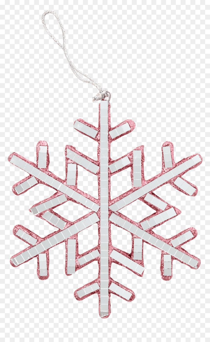 Snowflake, HD Png Download - ornament line png