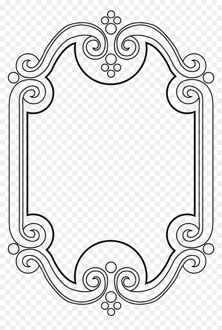 Vector Graphics, HD Png Download - ornament line png