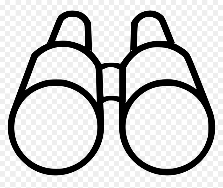 Binoculars - Icon Binoculars, HD Png Download - binoculars icon png