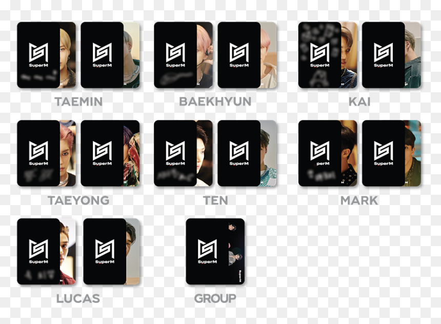 Superm We Are The Future Photocard, HD Png Download - taemin png