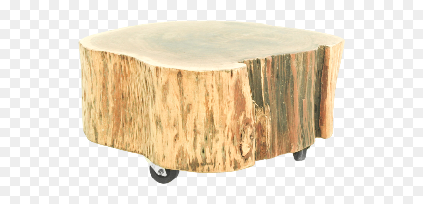 Massief Bijzettafel, HD Png Download - wood slice png
