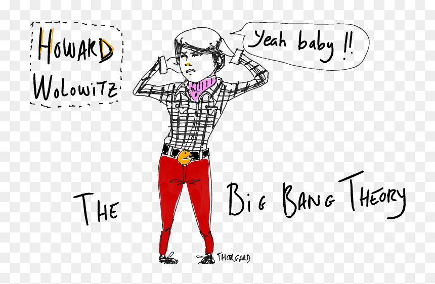 Cartoon, HD Png Download - big bang theory png