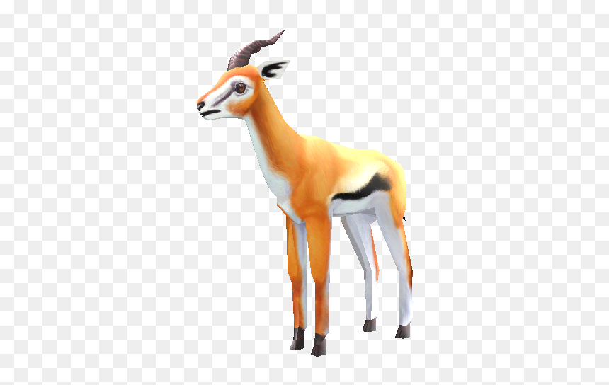 Zoo Tycoon Thomson's Gazelle, HD Png Download - gazelle png