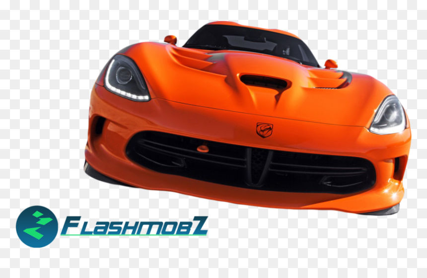 Dodge Viper Srt Orange, HD Png Download - dodge viper png