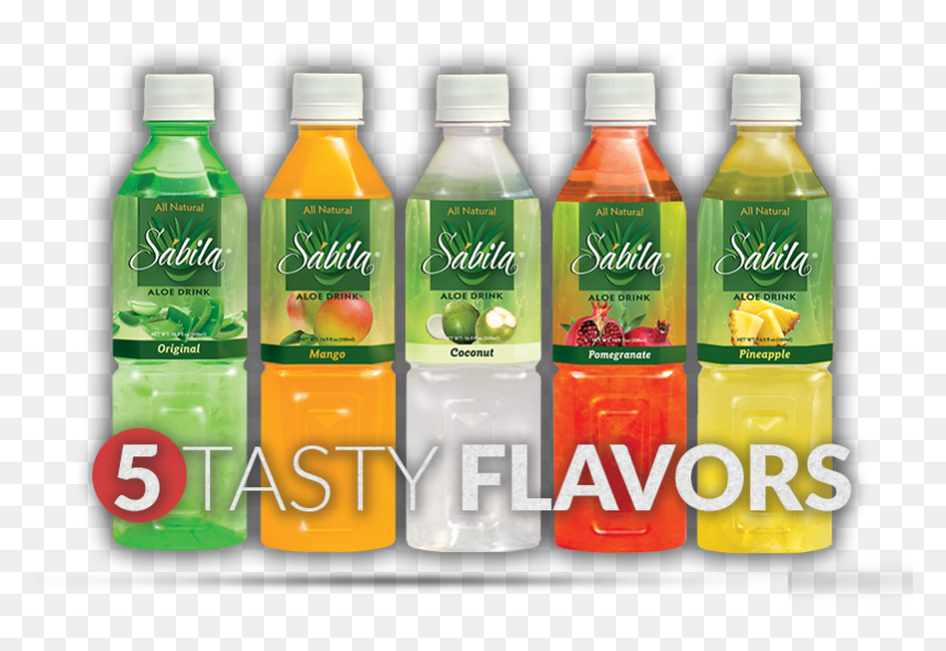 Flavors - Sabila Aloe Drink, HD Png Download - all natural png
