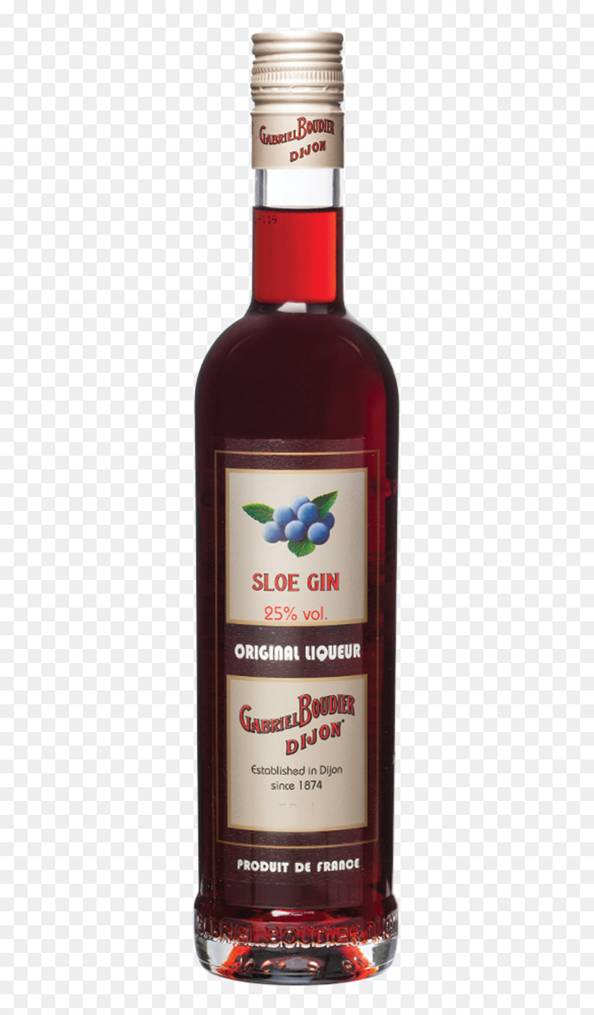 Gabriel Boudier Bartender Sloe Gin Liqueur - Gabriel Boudier Sloe Gin, HD Png Download - bar tender png