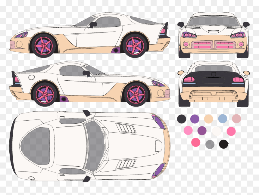 Dodge Viper Srt-10 Coupe - Supercar, HD Png Download - dodge viper png