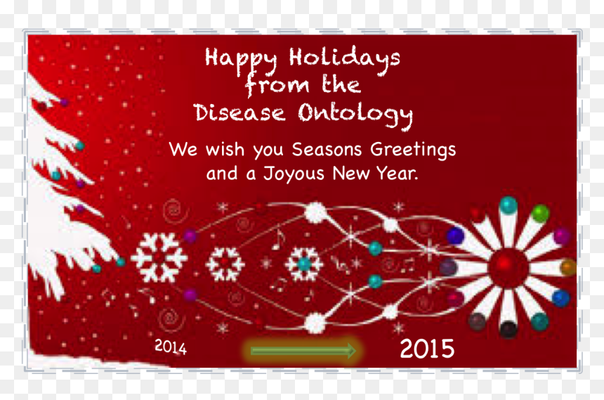 Happy Christmas And Happy New Year 2018, HD Png Download - happy new year 2015 png