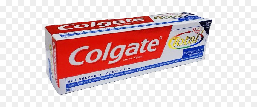 Изображение Colgate Total Dis Pastasy Prof Arassalama - Box, HD Png Download - colgate png