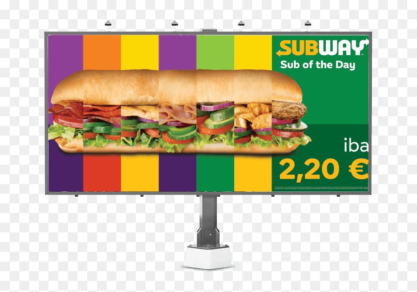 Fast Food, HD Png Download - subway sub png