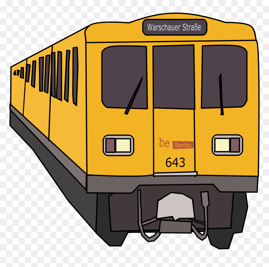 Berlin U Bahn Png, Transparent Png - subway sub png