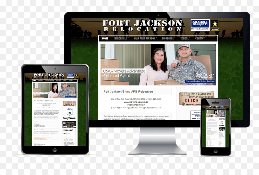 Fortjacksonrelo - Website, HD Png Download - real estate agent png