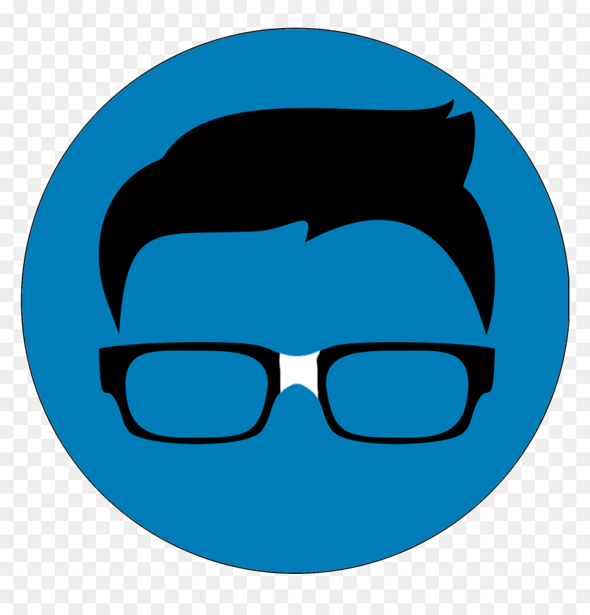 Real Estate Agents - Man With Glasses Silhouette, HD Png Download - real estate agent png