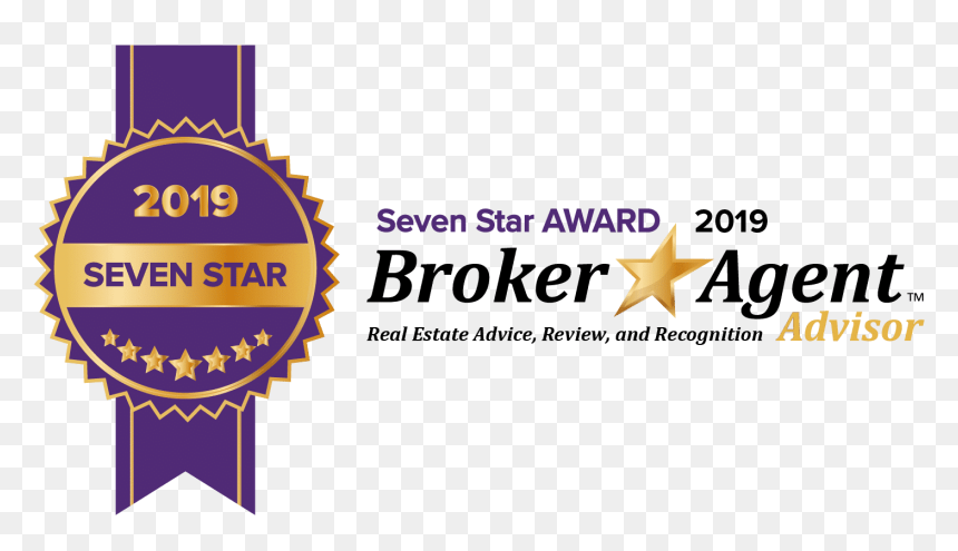 2019 Seven Star Award Broker Agent, HD Png Download - real estate agent png