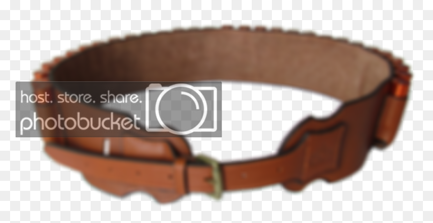 Genuine Leather Shotgun Shell Holder Belt Ammo Cartridge - حزام الخرطوش الصيد, HD Png Download - ammo belt png