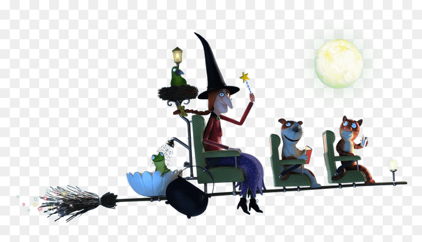 Chessington Room On The Broom - Room On The Broom Broom, HD Png Download - lil broomstick png