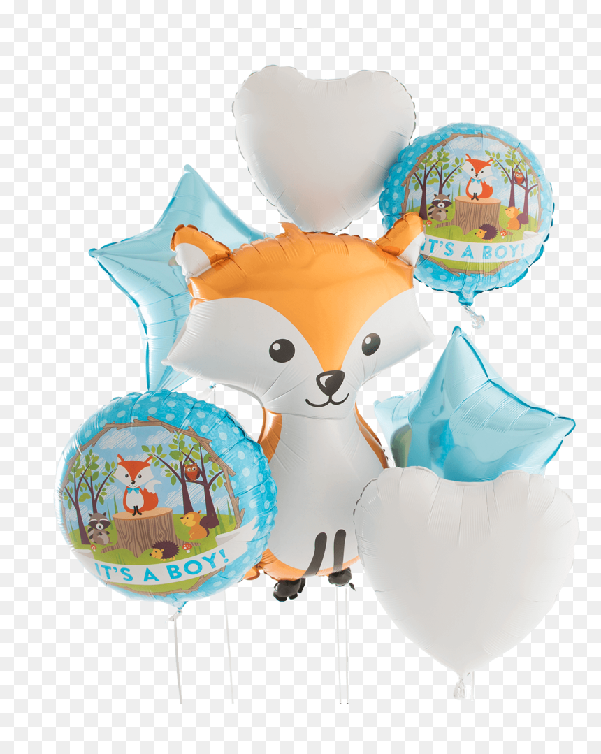 Woodland Critter It"s A Boy - Balloon, HD Png Download - balloon boy png