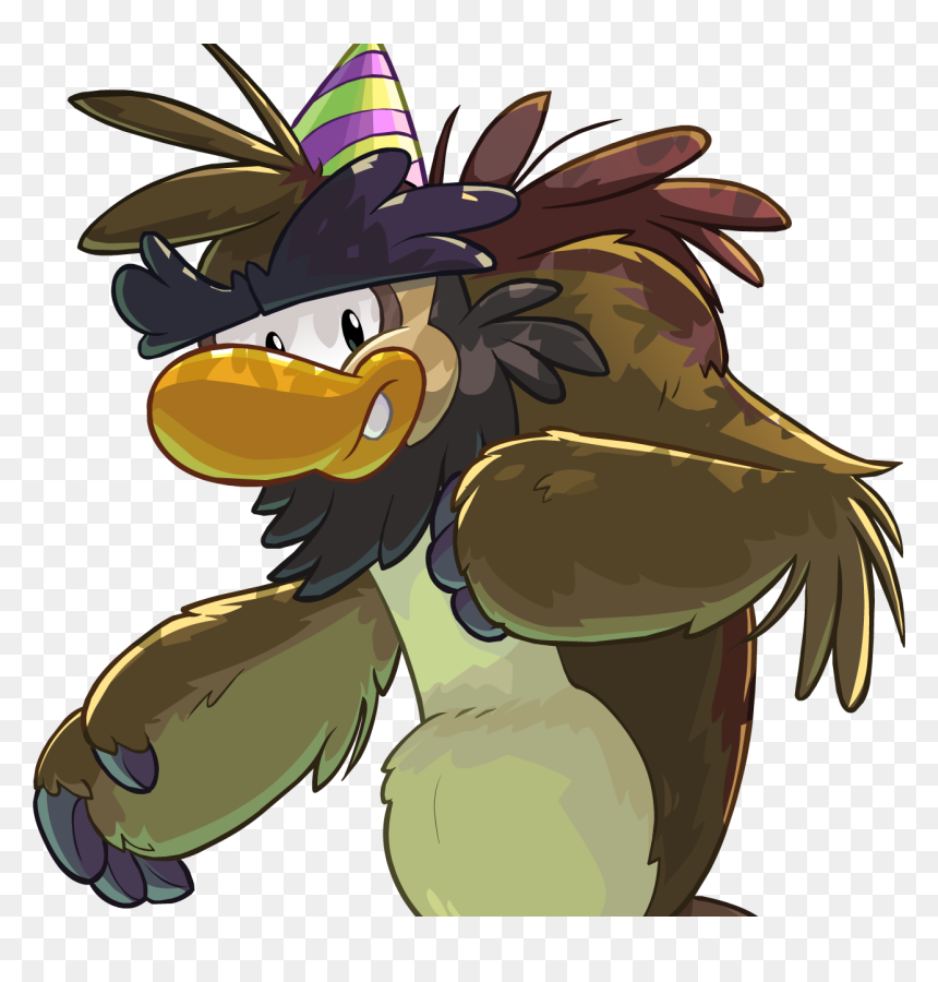 Club Penguin Sasquatch, HD Png Download - ice crown png