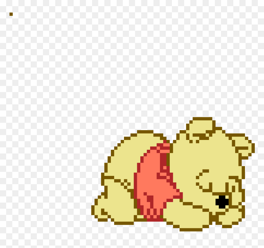 Strijkkralen Patronen Winnie The Pooh, HD Png Download - pooh bear png