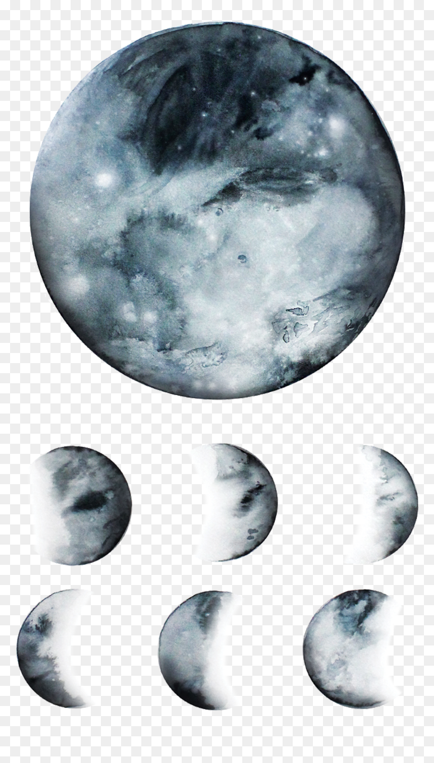 Tattly, HD Png Download - phases of the moon png