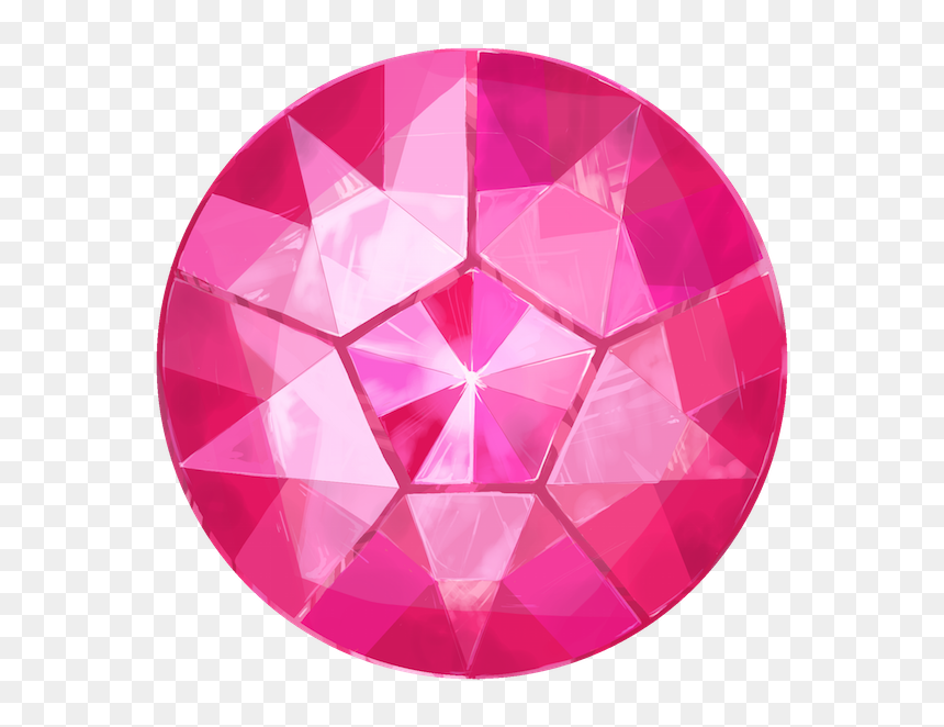 Image Royalty Free Drawing Gems Realistic - Rose Quartz Gem In Real Life, HD Png Download - ruby gem png