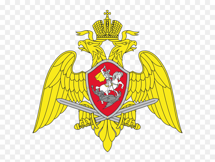 El Emblema De Los Rosguards - Russian Air Force Logo, HD Png Download - escudo vector png