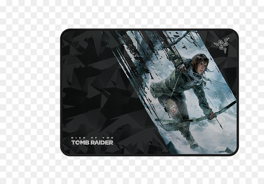 Razer Mouse Pad - Rise Of The Tomb Raider Razer Edition, HD Png Download - raider png