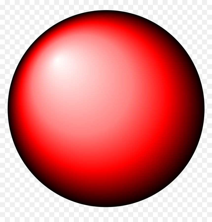 Sphere, HD Png Download - red sphere png