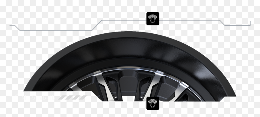Jeep Clipart Tire Jeep Tread - Fender, HD Png Download - rubber png