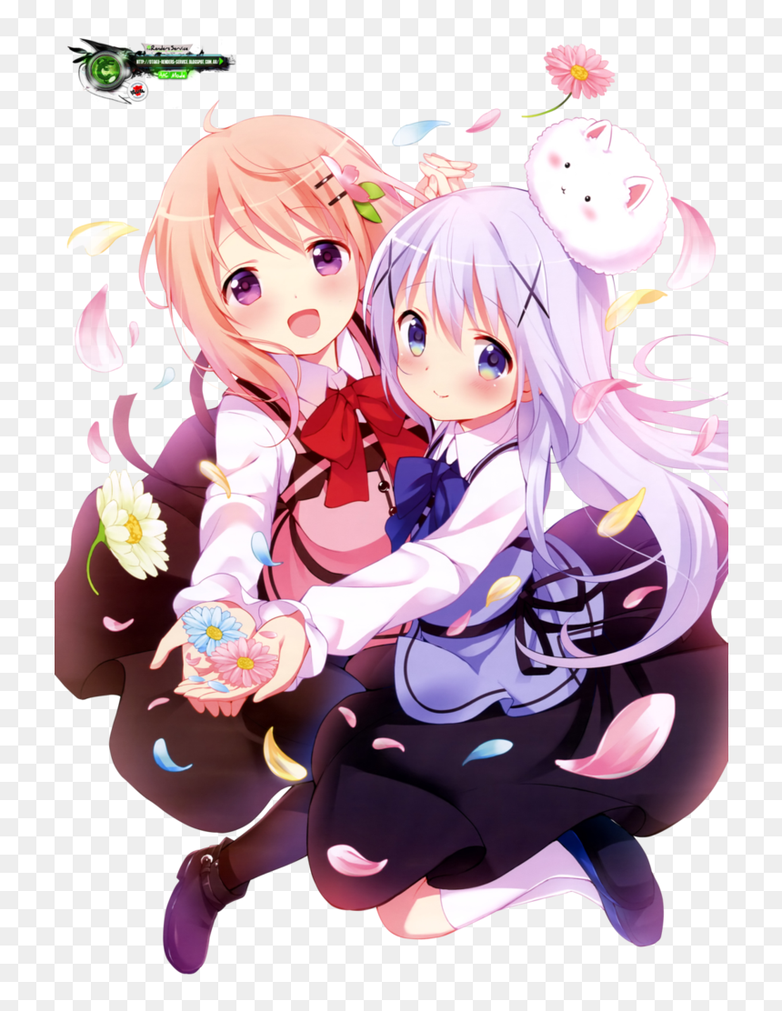 Chino Kafuu Cocoa Hoto, HD Png Download - weeb png