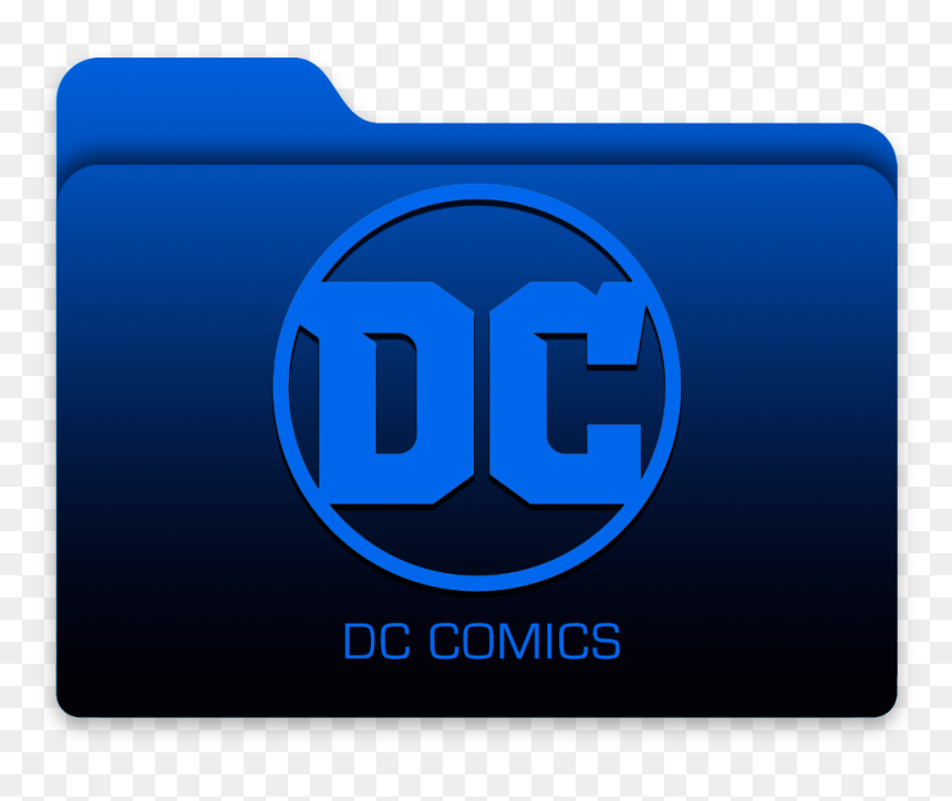 Transparent Dc Comic Clipart - Graphic Design, HD Png Download - folder icons png