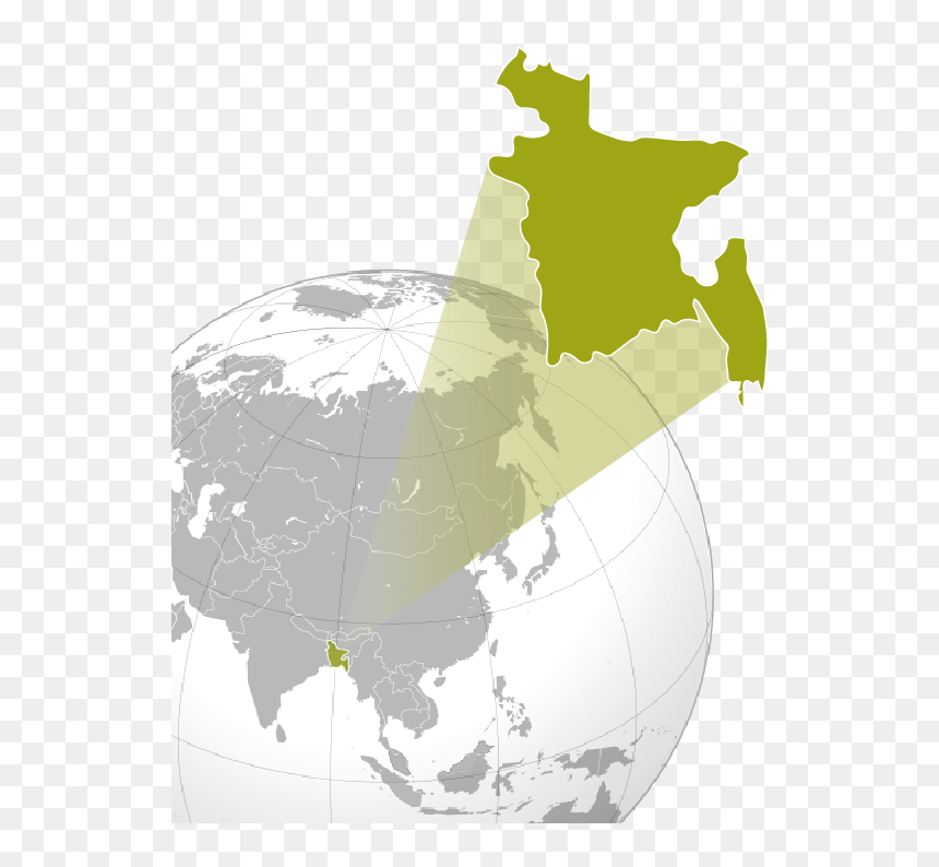 Asia Globus, HD Png Download - bangladesh png