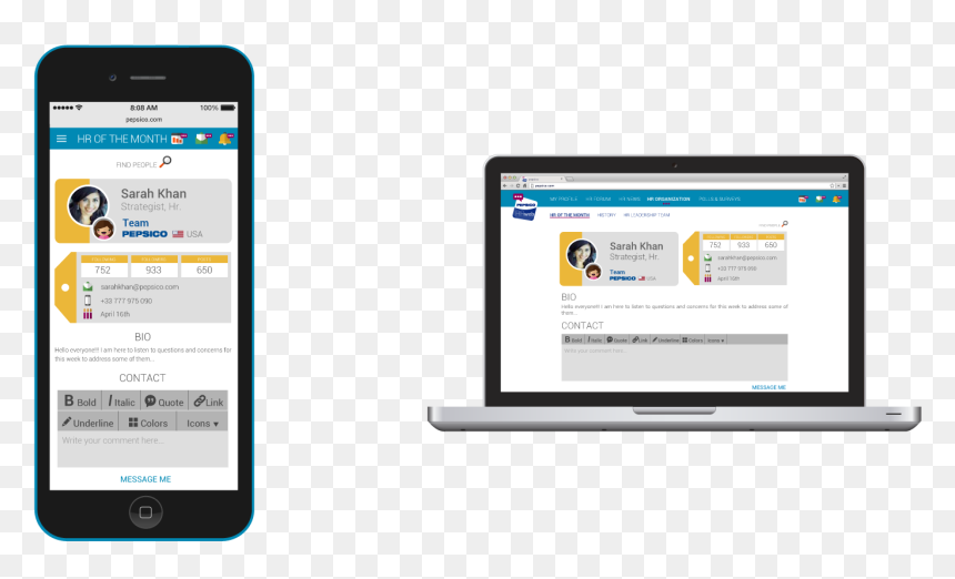 The Entire Human Resources Department Of Pepsico , - Mockup Site Online Shop, HD Png Download - pepsico png