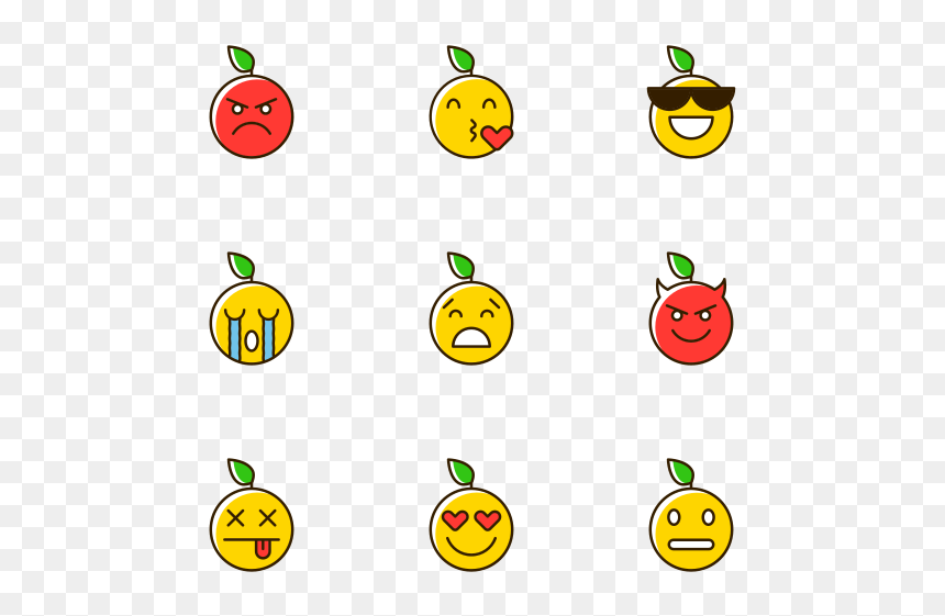 Cartoon, HD Png Download - fruit emoji png