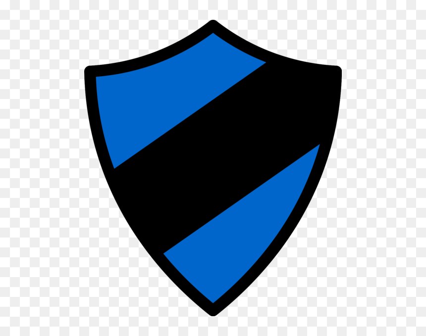Emblem Icon Dark Blue-black - Green And Black Emblem, HD Png Download - blue shield png