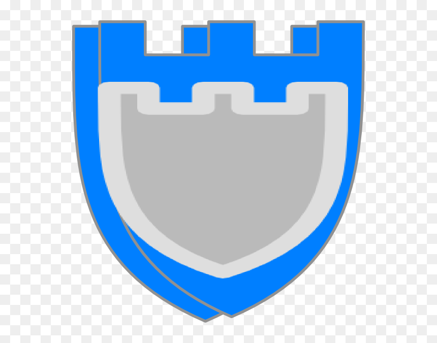 Edited Blue Shield Svg Clip Arts - Emblem, HD Png Download - blue shield png