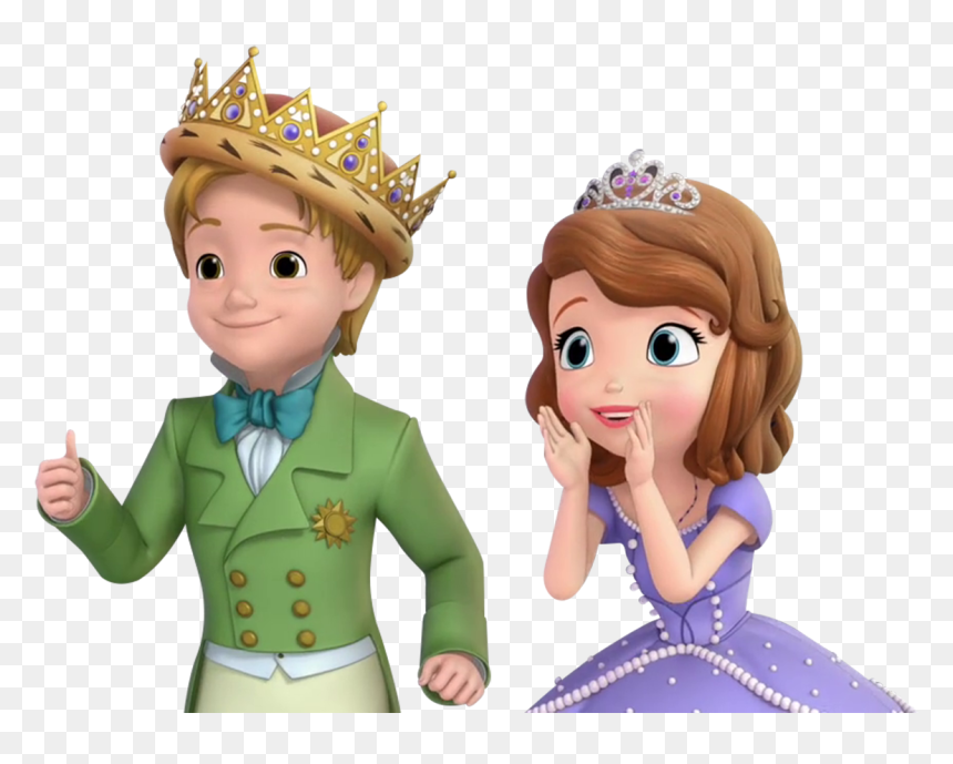 Clip Art Princesa Sofia E Imagens - Principe De La Princesa Sofia, HD Png Download - james png