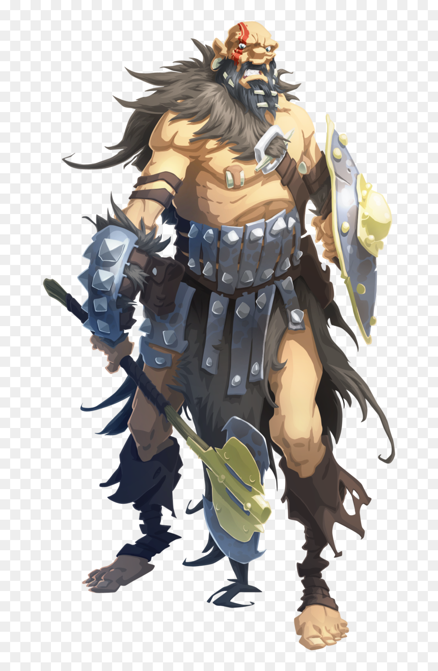 Troglo Human Warrior, HD Png Download - warrior.png