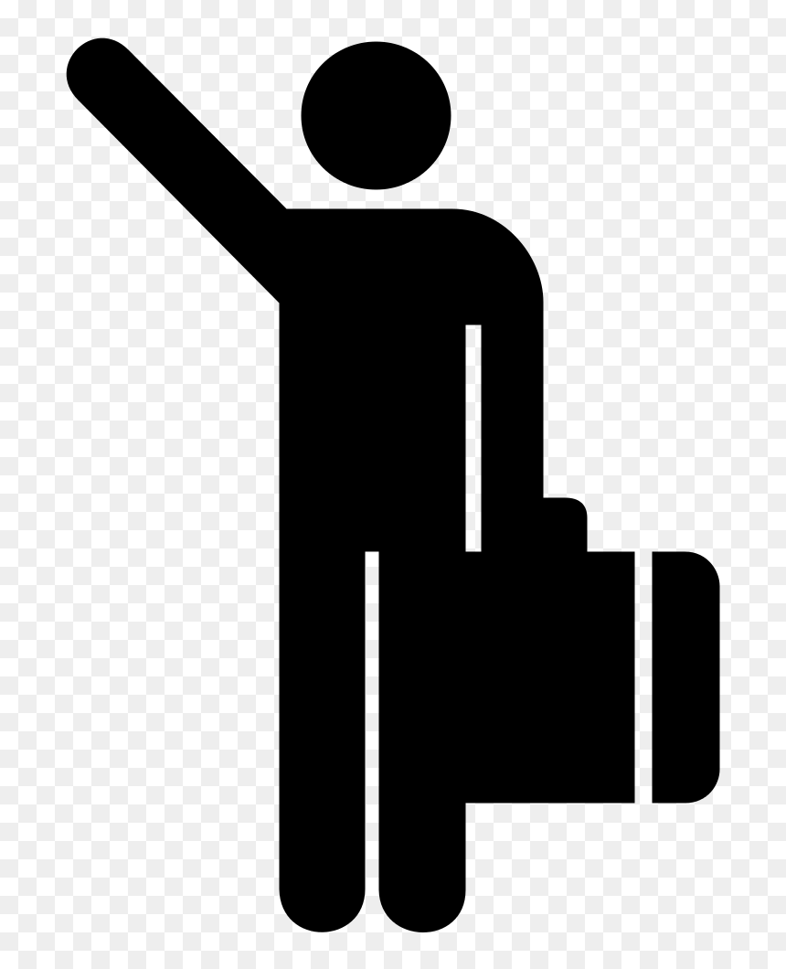 Passenger Clipart, HD Png Download - flight icon png