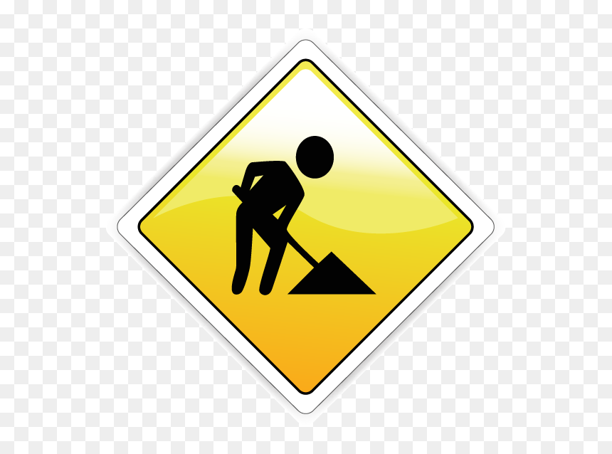 Дорожные Работы Пиктограмма, HD Png Download - danger icon png