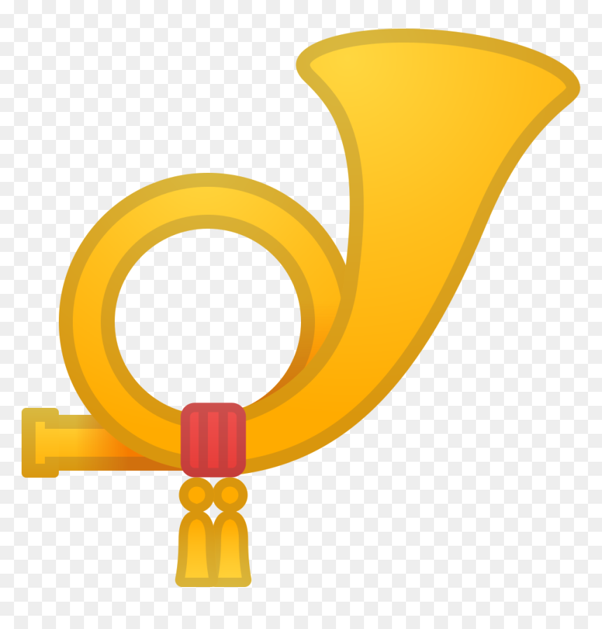Postal Horn Icon - Postal Horn Emoji, HD Png Download - ruler icon png