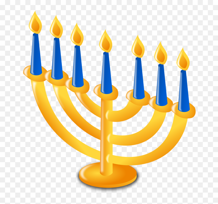 Menorah,hanukkah,candle Holder - Hanukkah Clipart, HD Png Download - candle icon png