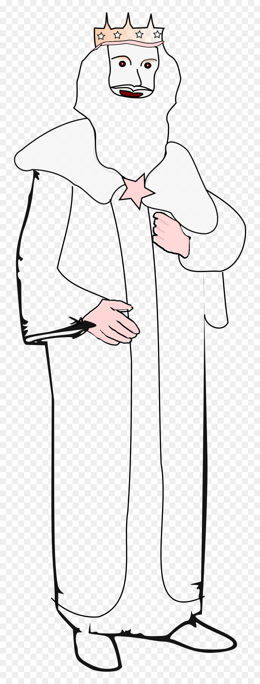 Rey Png -this Free Icons Png Design Of Rey Mago - Standing, Transparent Png - ruler icon png