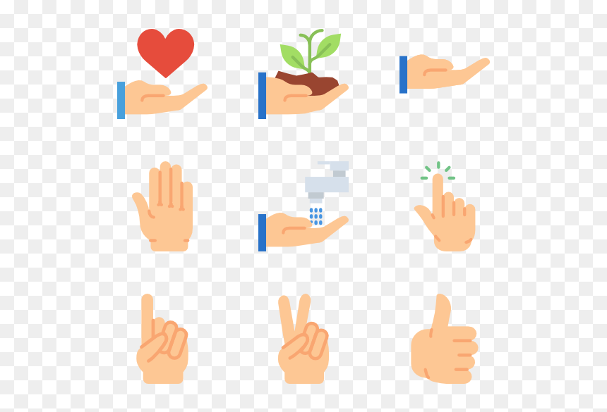 Clip Art, HD Png Download - hands icon png