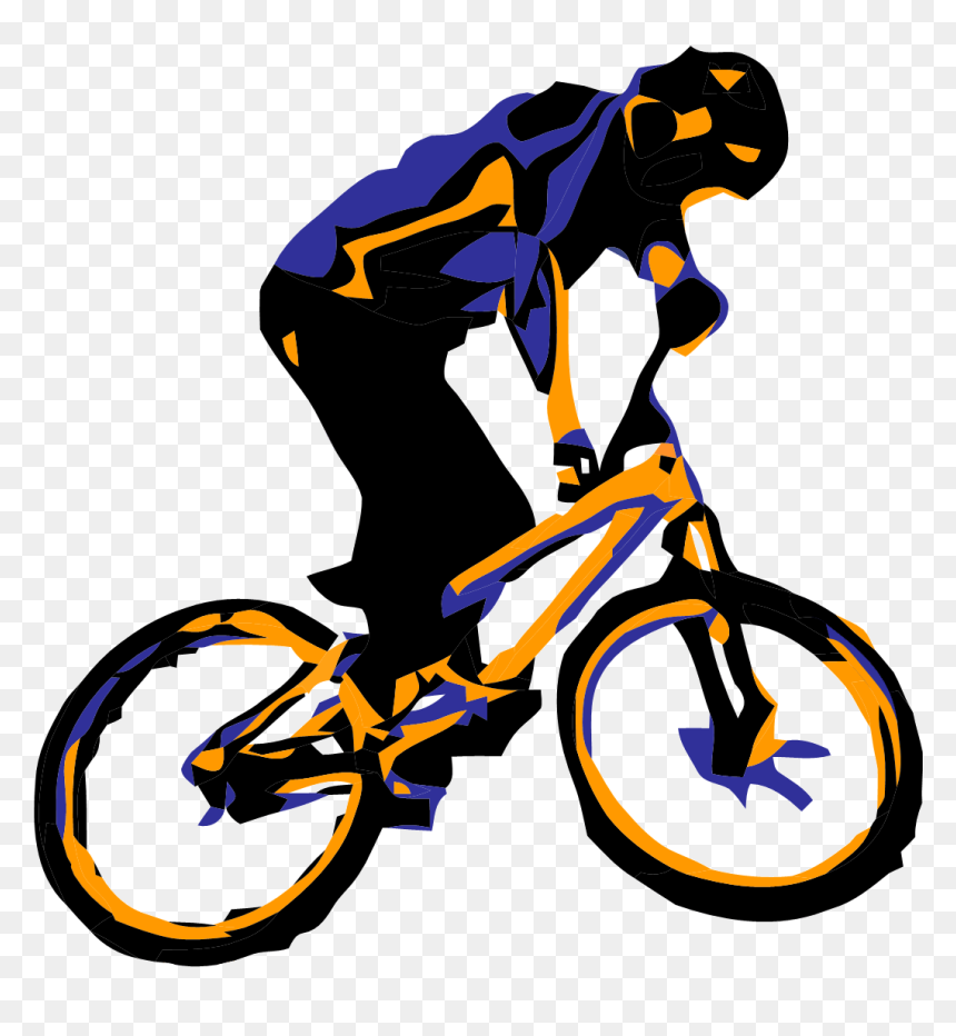 Mountain Bike Clipart, HD Png Download - mountain background png