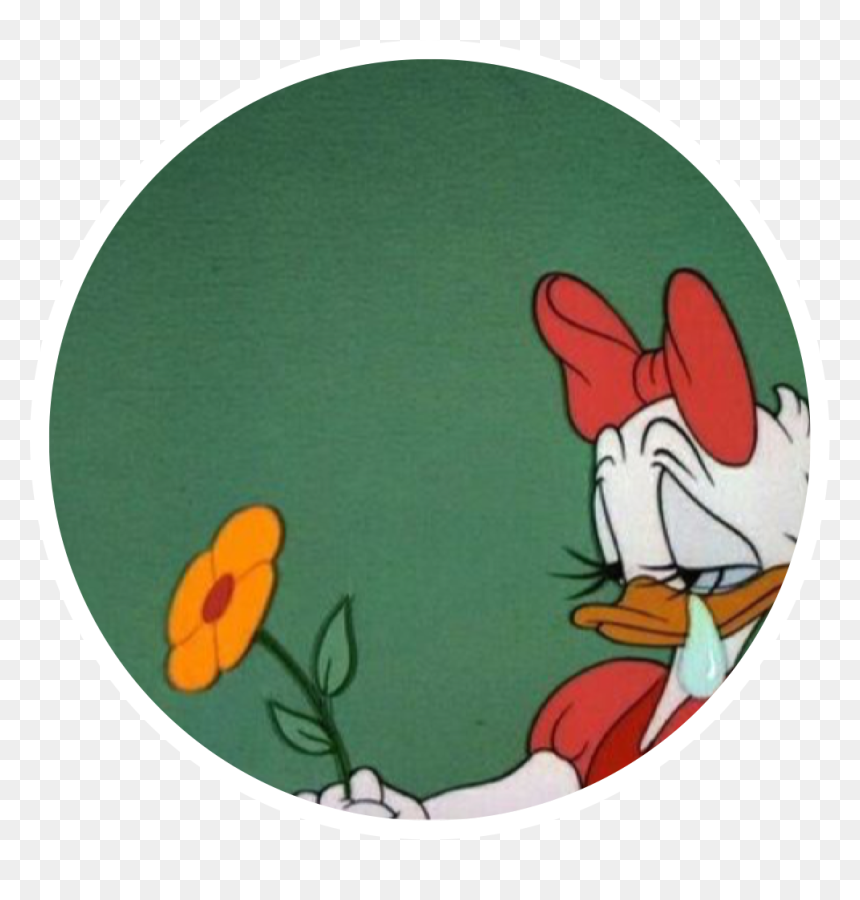 #daisy #disney #flower #sad #depressed #icon #background - Depressed Disney, HD Png Download - disney icon png