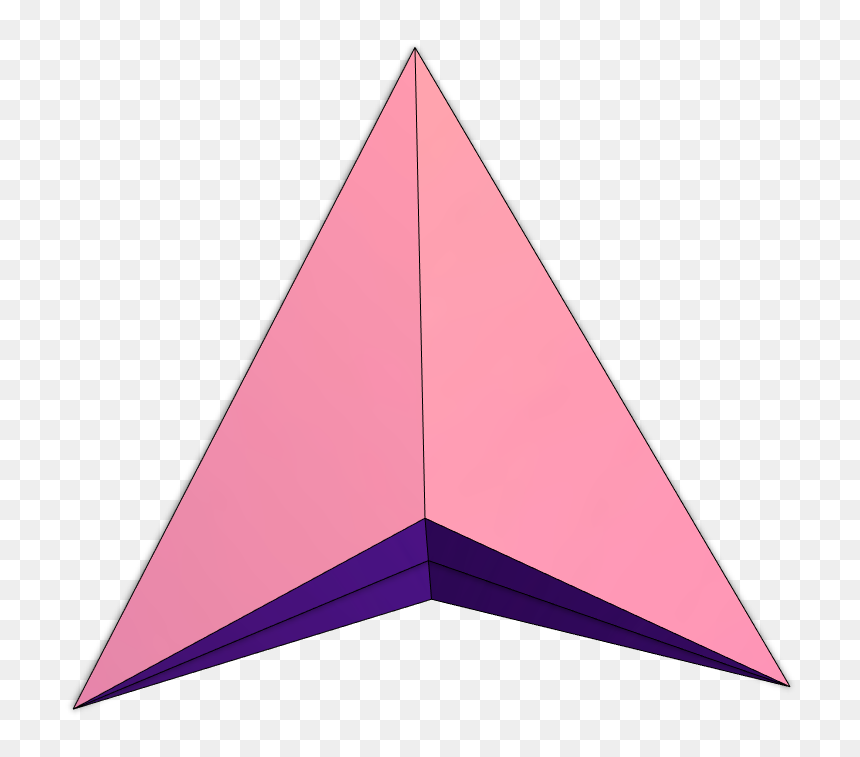 3d Design By N - Triangle, HD Png Download - 3d triangle png